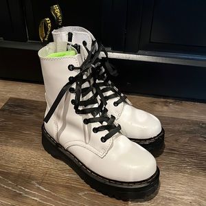 White Jadon Dr Martens (knock off)